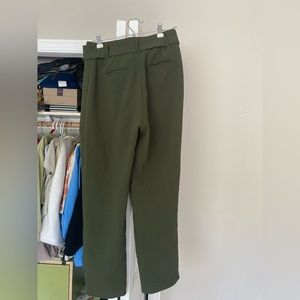 Aritzia Wilfred Tie-Front Pant in Fatigue